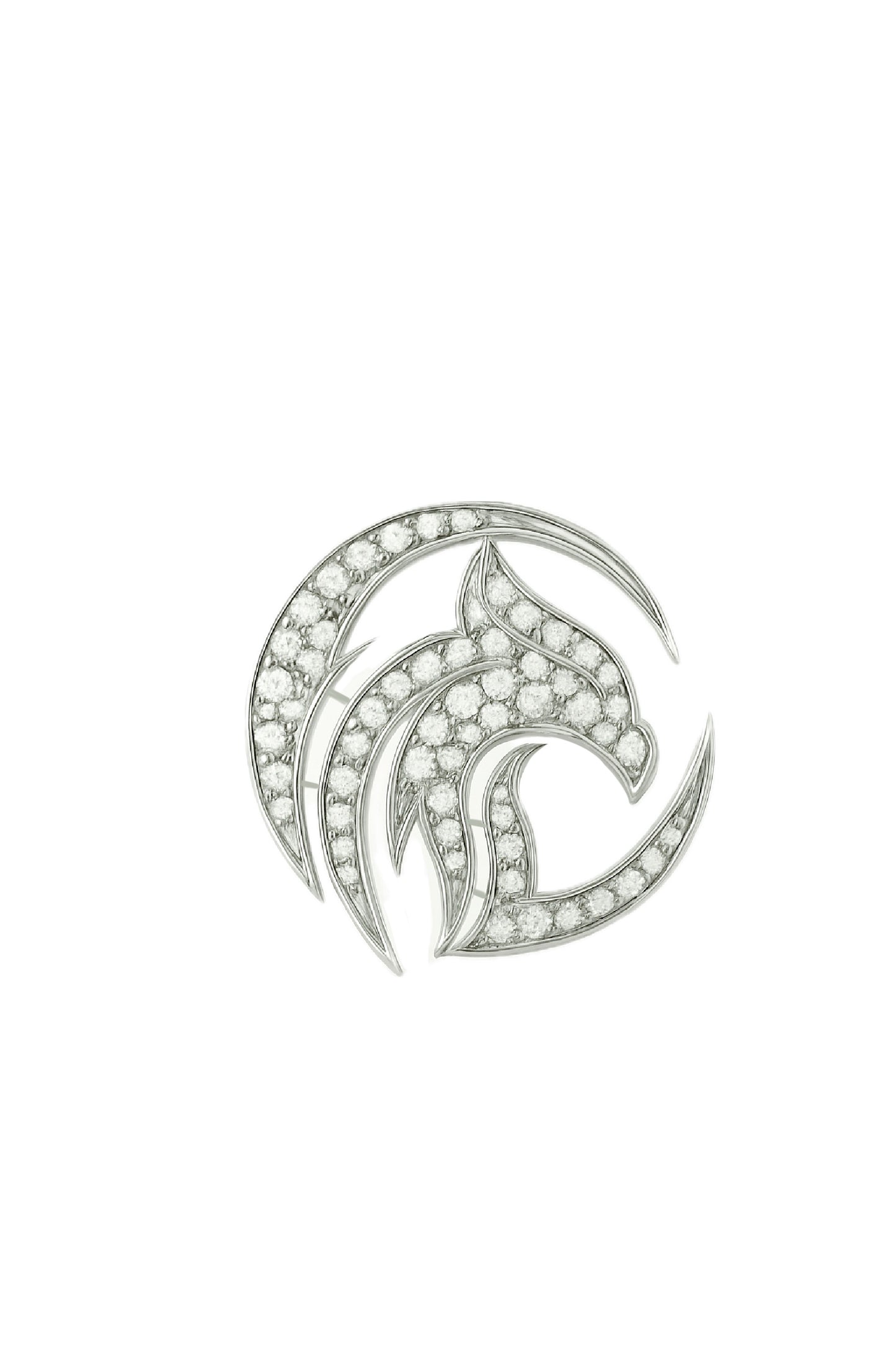 Phoenix Brooch