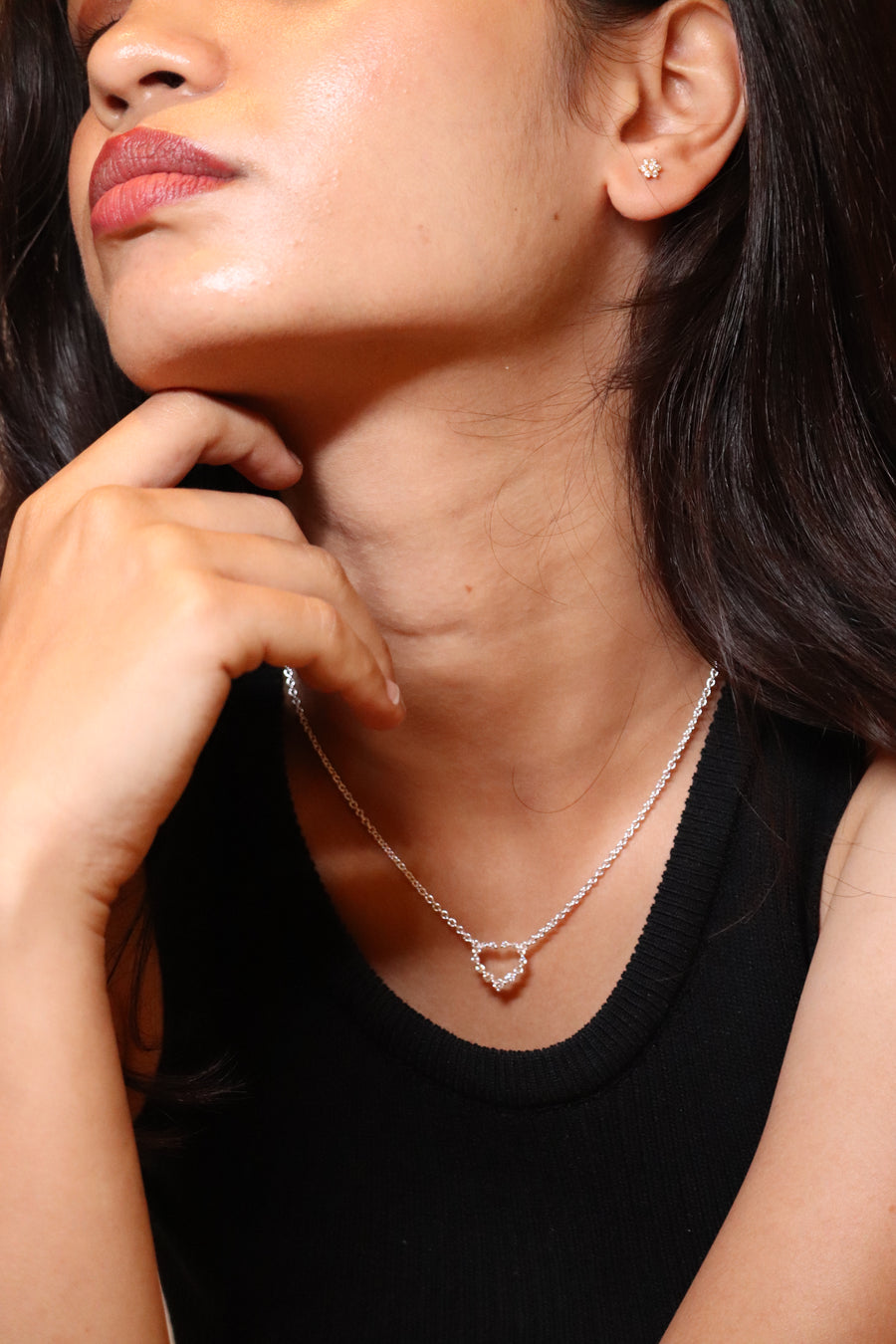 Twinkle Heart Necklace