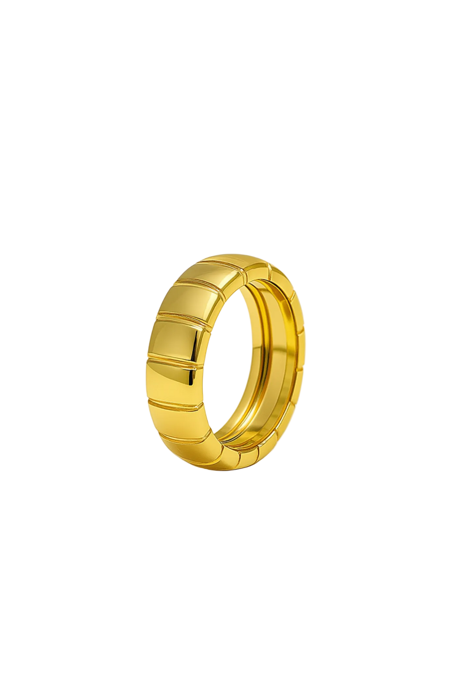 Eon Bar Ring – 925 Sterling Silver Minimal Ring | Mystic Carat