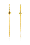 Star Chain Studd Earrings - MYSTIC CARAT