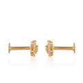 Sparkling Flower Stud Earrings