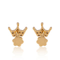Crown Stud Earring