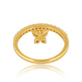 Dainty Butterfly Charm Ring