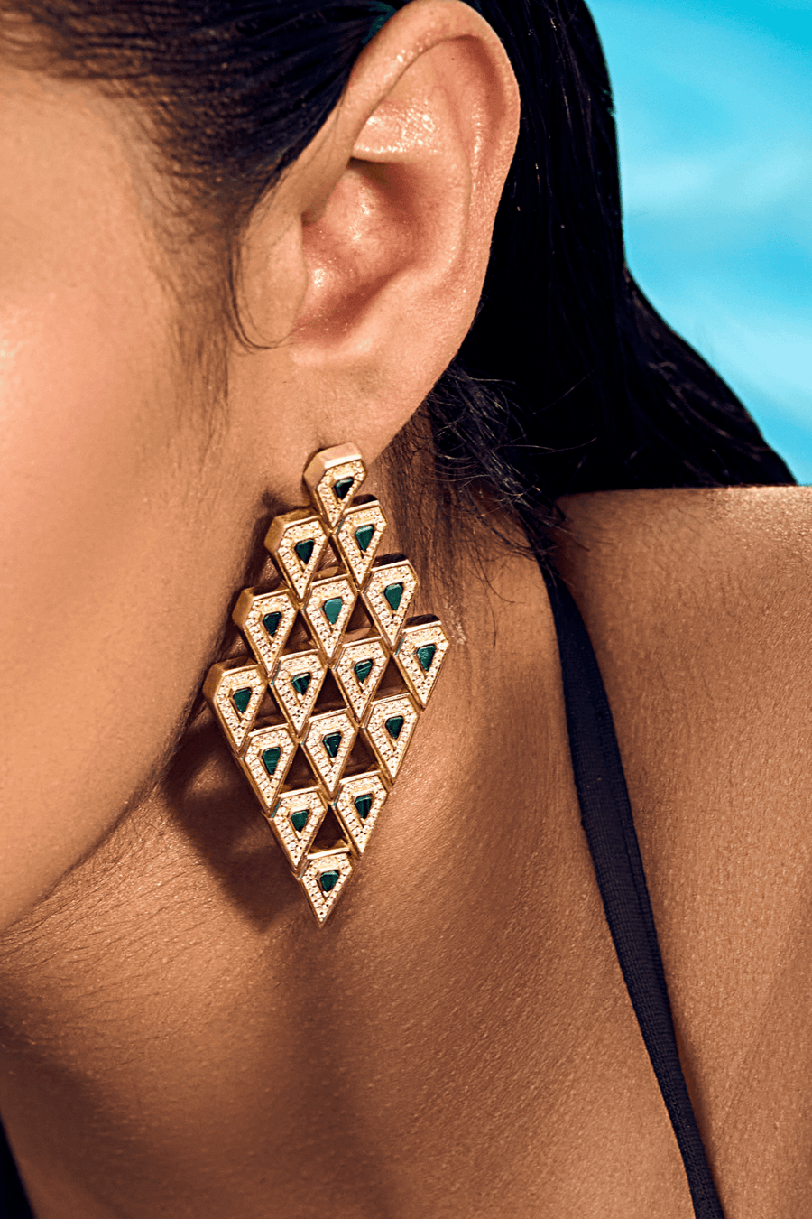 Cascading Hope Earring - MYSTIC CARAT