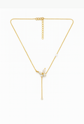 Butterfly pendant necklace in 18K gold micron plating – Mystic Carat
